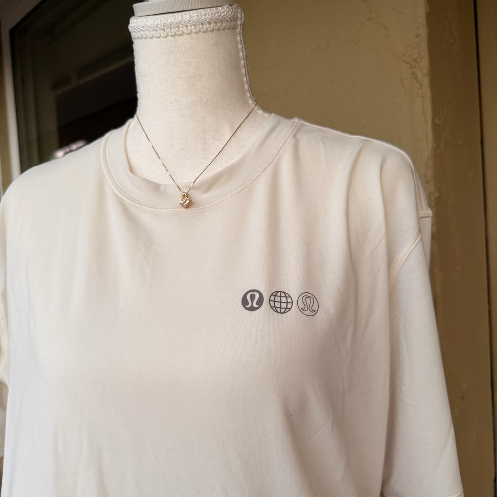 lululemon athletica White Tee with Positive Message - Picture 5 of 9